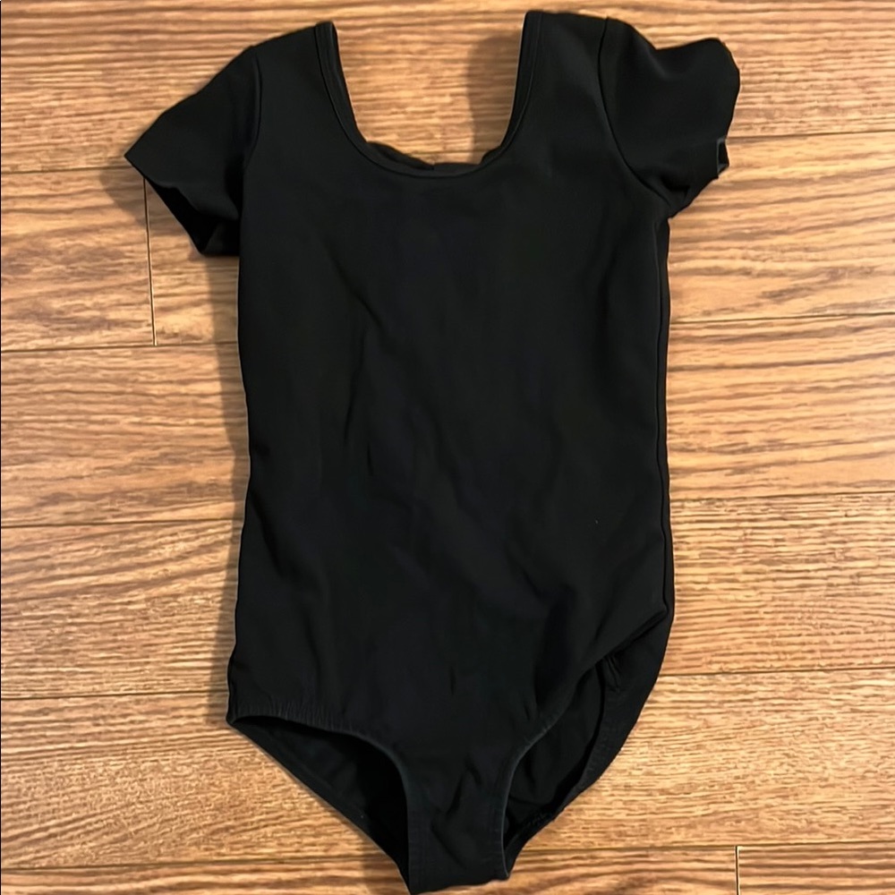 Stelle Toddler One Piece Leotard - Black - 4T